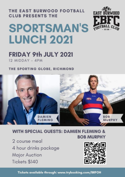 sportmans lunch - July 9th